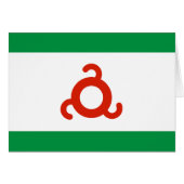 Drapeau d'Ingushetia (Devant horizontal)