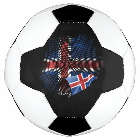 Drapeau d'Islande (Devant)