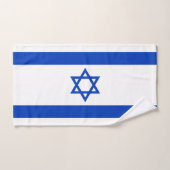 Drapeau d'Israël (Serviette à main)