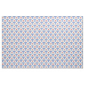 Drapeau d'Israël & mode Coeur rouge Tissu / Juif (Fat Quarter)