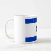 Drapeau d'Israël Mug (Gauche)