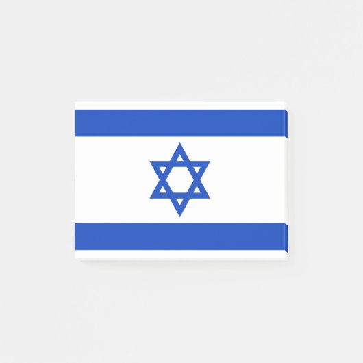 Drapeau d'Israël Post-it® Notes (Devant)