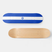 Drapeau d'Israël Skateboard (Horz)