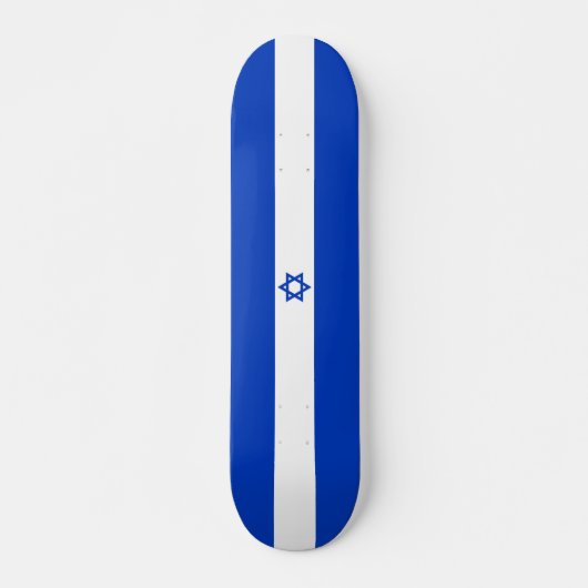 Drapeau d'Israël Skateboard (Devant)