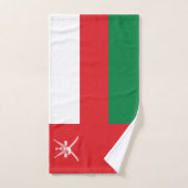 Drapeau d'Oman (Serviette à main)