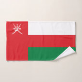 Drapeau d'Oman (Serviette à main)