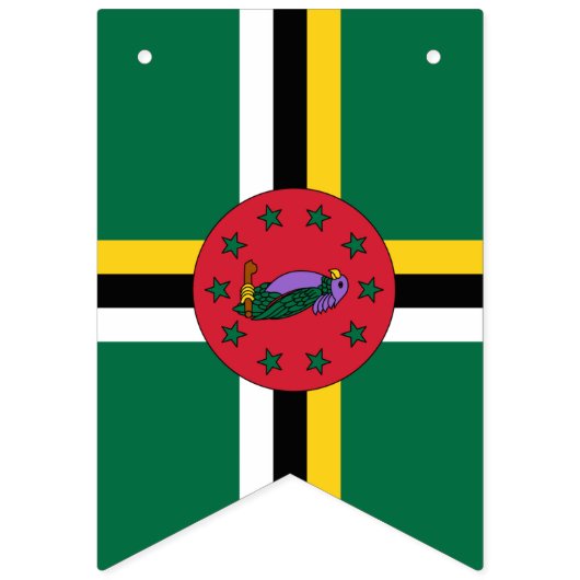 Drapeau Dominique banderole (Deuxième drapeau)
