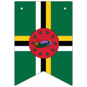 Drapeau Dominique banderole (Premier drapeau)