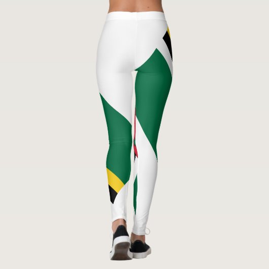 Drapeau Dominique Leggings (Dos)