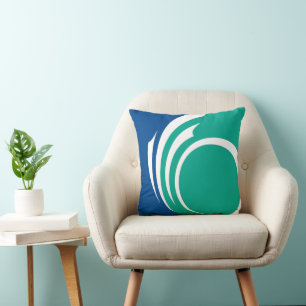 Drapeau d'Ottawa sur Coussin MoJo