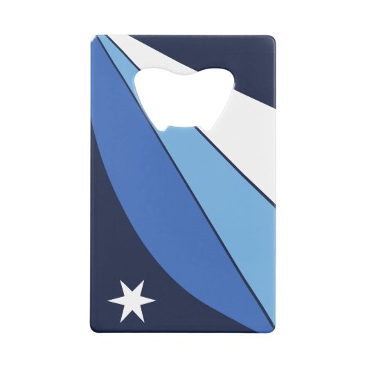 Drapeau d'ouverture de bouteille en acier inoxydab (Devant)