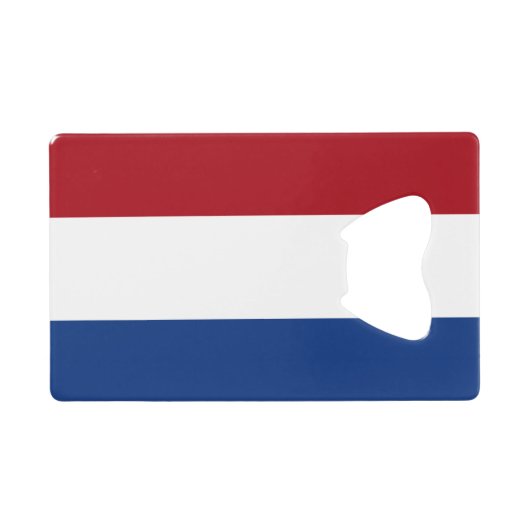 Drapeau d'ouvreur de bouteille néerlandais de (Dos Horizontal)