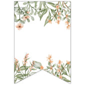 Drapeau doux à boulettes florales (Premier drapeau)