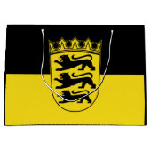 Drapeau du Bade-Wurtemberg grand sac cadeau (Devant)