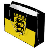 Drapeau du Bade-Wurtemberg grand sac cadeau (Dos Angle)