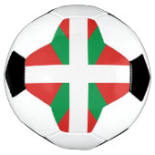 Drapeau du Bal de Football Pays Basque (Tourné)