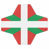 Drapeau du Bal de Football Pays Basque (Plat)