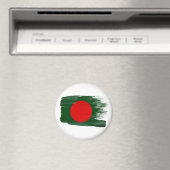 Drapeau du Bangladesh Magnets (In Situ (Lave-vaisselle))