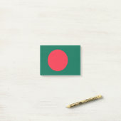 Drapeau du Bangladesh Post-it® Notes (Sur un bureau)