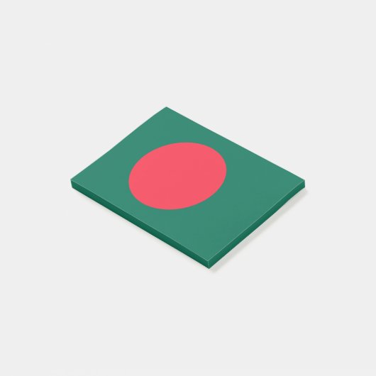 Drapeau du Bangladesh Post-it® Notes (Incliné)