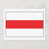 Drapeau du Bélarus (1991) Carte postale (Devant)