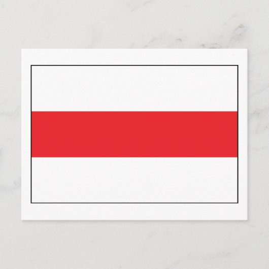 Drapeau du Bélarus (1991) Carte postale (Devant)