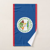 Drapeau du Belize Towel (Serviette à main)