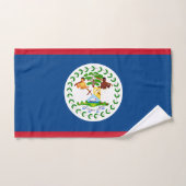 Drapeau du Belize Towel (Serviette à main)