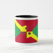 Drapeau du Bénin et du Burundi Mug (Centre)