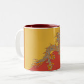 Drapeau du Bhoutan Mug (Devant gauche)