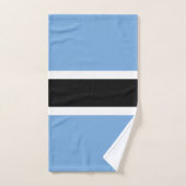 Drapeau du Botswana (Serviette à main)