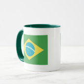 Drapeau du Brésil Mug (Devant gauche)