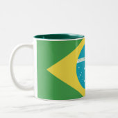 Drapeau du Brésil Mug (Gauche)