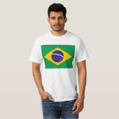 Drapeau du Brésil T-shirt (Devant entier)
