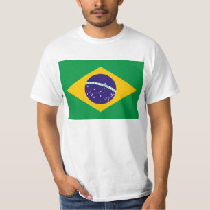 Drapeau du Brésil T-shirt