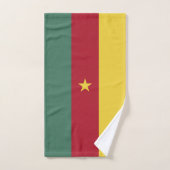 drapeau du Cameroun (Serviette à main)