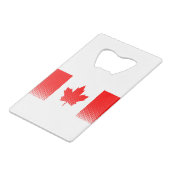 Drapeau Du Canada À Effet Halfton (Dos Angle)
