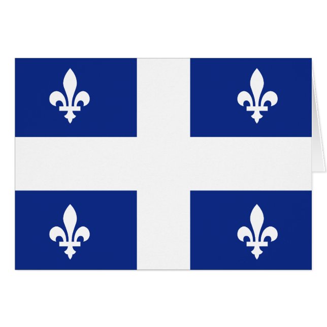 Drapeau du Canada Québec (Devant horizontal)