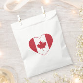Drapeau du Canada - Sacs Coeur Favoriser (Coupé)