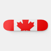 Drapeau du Canada Skateboard (Horz)