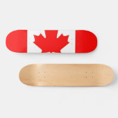Drapeau du Canada Skateboard (Horz)