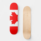 Drapeau du Canada Skateboard (Recto)