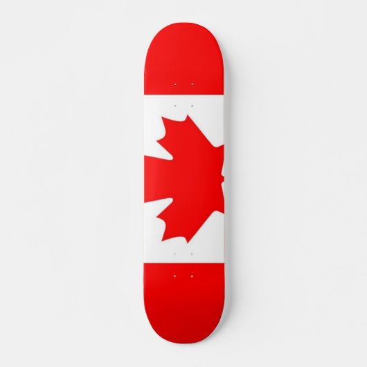 Drapeau du Canada Skateboard (Devant)