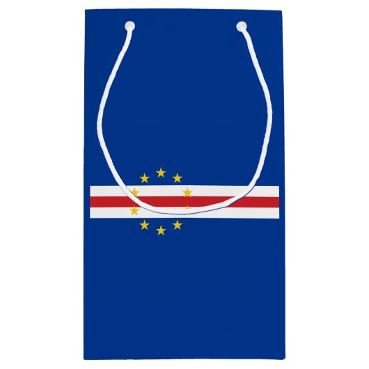 Drapeau du Cap-Vert, sac cadeau (Dos)