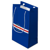 Drapeau du Cap-Vert, sac cadeau (Dos Angle)