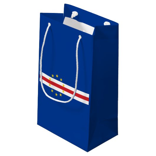 Drapeau du Cap-Vert, sac cadeau (Dos Angle)