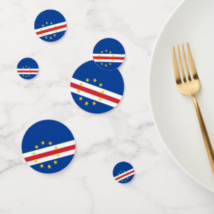 Drapeau du Cap Vert Table Confetti