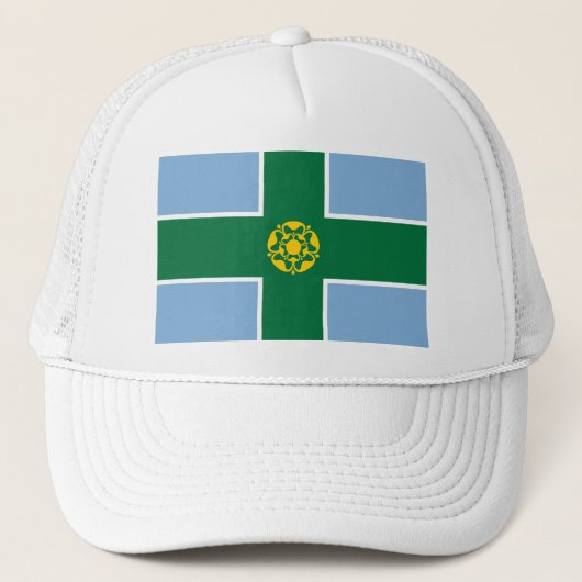 Drapeau du Casquette de Derbyshire (Devant)