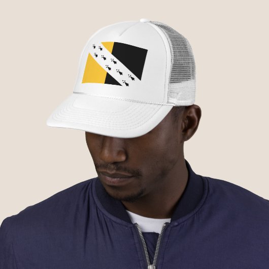 Drapeau du Casquette Norfolk (En situation)