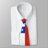 Drapeau du Chili Cravate (Attaché)